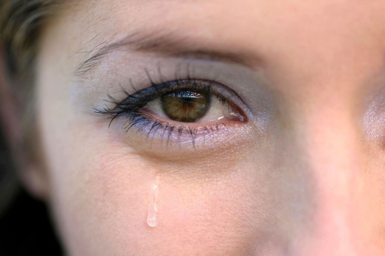 Women crying