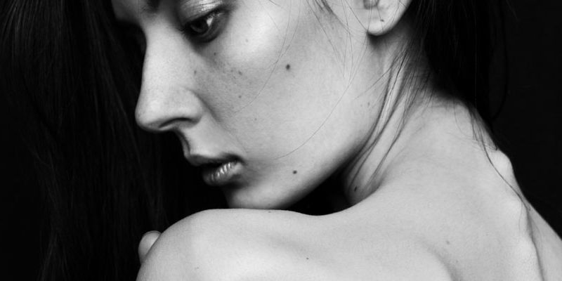 anorexic woman