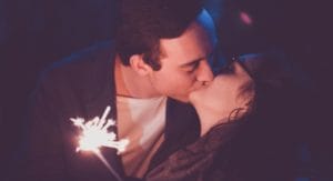 couple celebrates after treatment at a love addiction treatment center