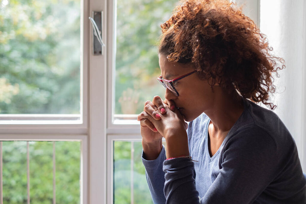 Woman considers addicted to prescription drugs