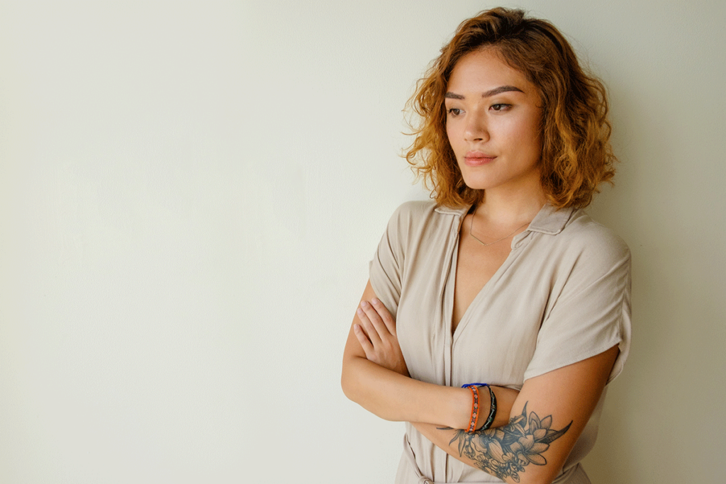 person standing against wall wondering are edibles addictive