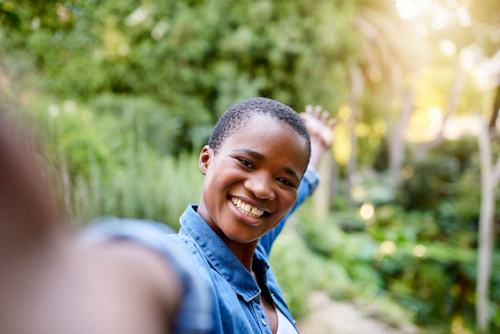 A woman considering addiction treatment for women